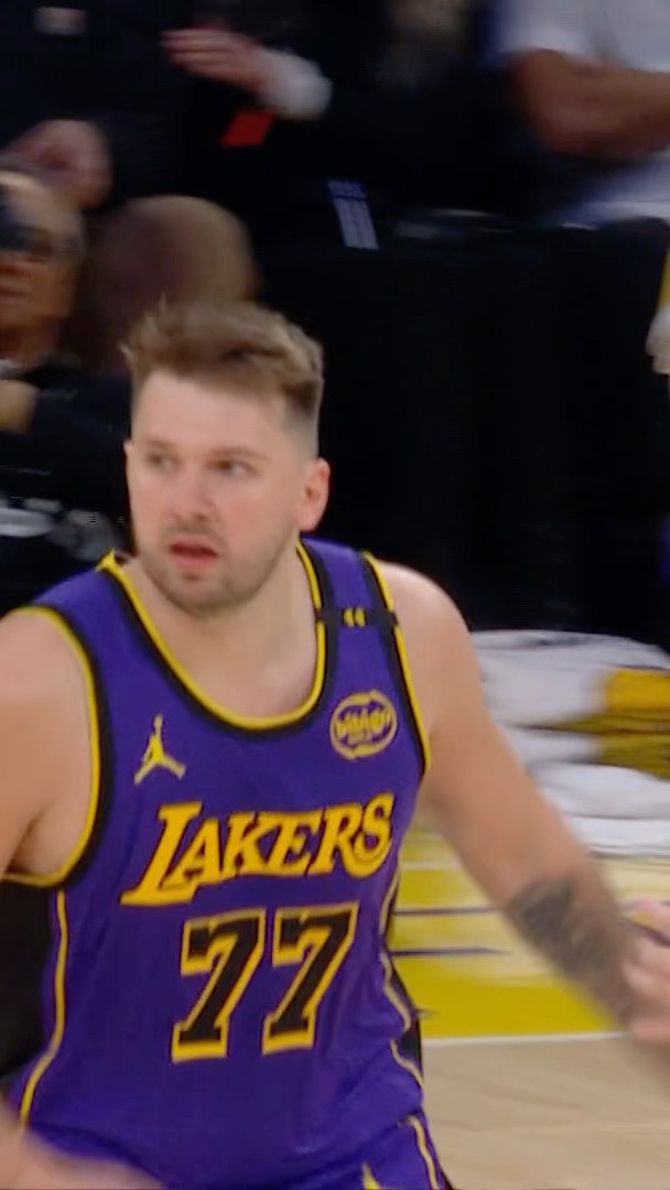 Luka with his first bucket against his former team!