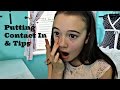 Putting My Contacts In for the First Time! (Tips) | Fiona’s Fresh Face | Fiona Frills