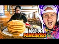 TIM REACTS TO 10LB IMPOSSIBLE PANCAKE CHALLENGE