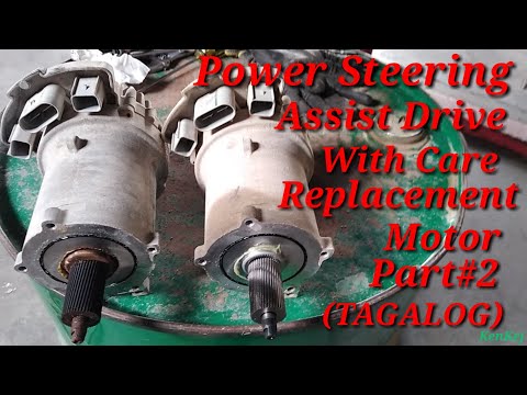 PART#2 2017 Chevy Suburban Power Steering Assist Drive With Care, Replace Motor from Another Unit