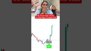 We missed the trade😭 #trading #crypto #forex #gainzAlgo  #stocks