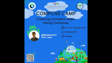 GDSC CEK Compose Camp Session Day 4 | Creating complex apps using Compose