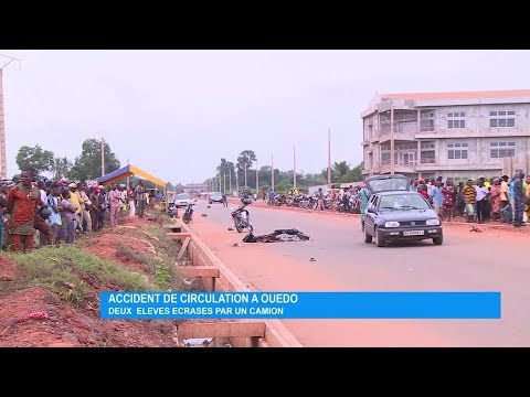 Accident de circulation de Ouèdo : deux élèves écrasés par un camion