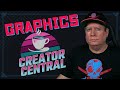 Creating youtube graphics  creator den