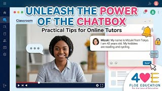 How to Use the Chatbox in Online Teaching | Virtual Engagement Strategy #onlinetutors #teachingtips