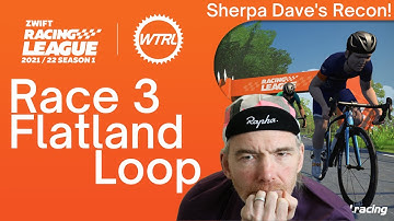 Zwift Racing League 2021 Race 3 Flatland Loop