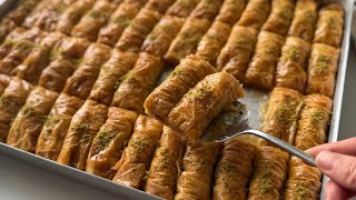 Bu Bayram Tatlınız Burma Baklava Olsun‼️Çıtırlığı Ve Lezzetiyle Yiyenler Hazır Almış Sanacak🤌