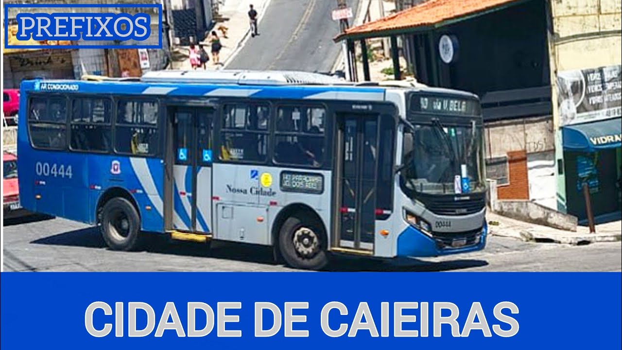 Mostrando os Prefixos Dos Ônibus da Viação de Caieiras