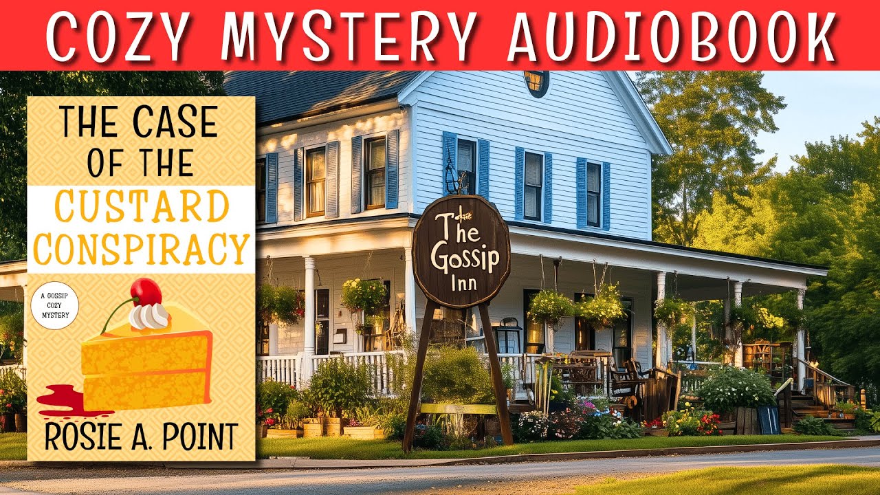The Case of the Custard Conspiracy (Full-length Cozy Mystery Audiobook) by Rosie A. Point. 🕵️‍♀️📚☕