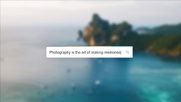Search Bar Logo Reveal Intro In Filmora X | Free Template