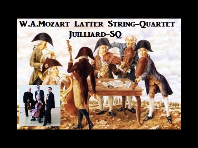 Mozart - Quatuor à cordes n°14:1er mvt : Quatuor Juilliard