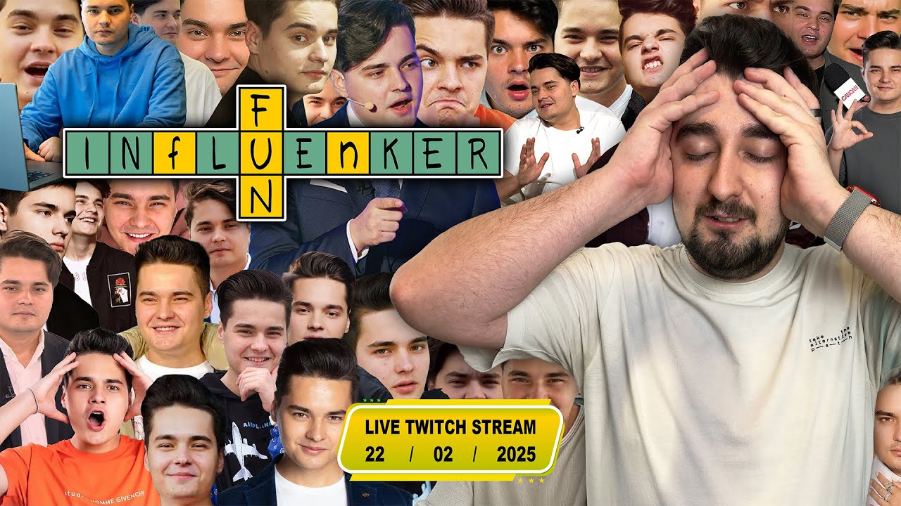 SELLY A RĂMAS FĂRĂ BANI | TWITCH STREAM 22/02/25 #influenkerfun @Selly