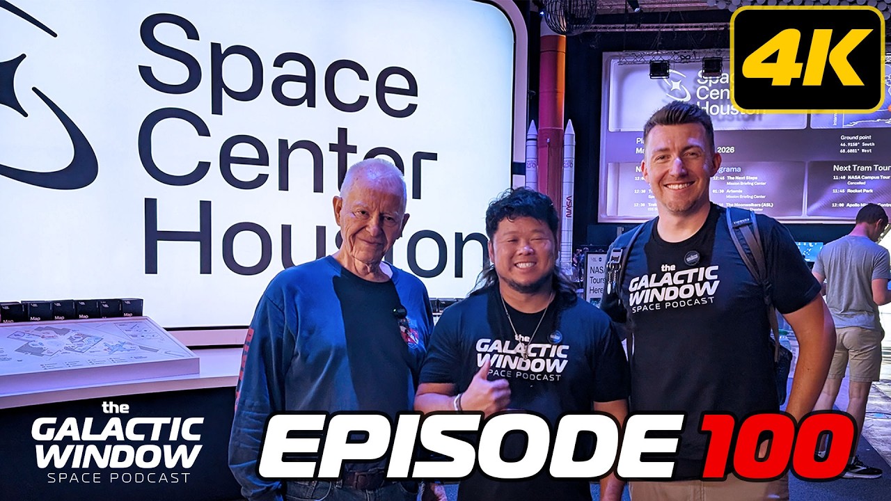 EPISODE 100 (4K High-Resolution) Herb Baker Interview/Space Center Houston Tour