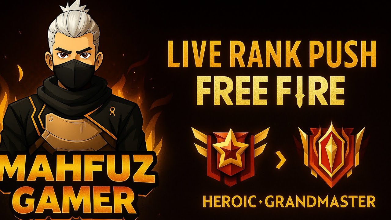 🛑 CS RANK PUSH LIVE | FF LIVE RANK PUSH | FREE FIRE CS LIVE | FF LIVE ...