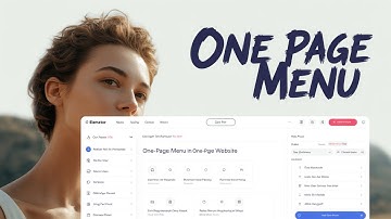 How to make One Page menu navigable from other pages of the website