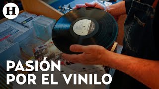 Joaquín Galicia, coleccionista de discos de vinilo, nos comparte su pasión por este pasatiempo