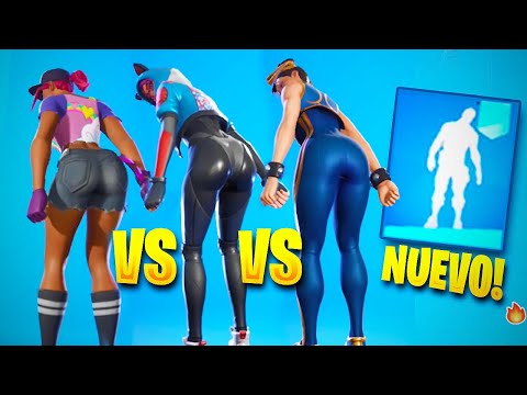 👉LAS SKINS MAS *SEXYS* DE FORTNITE CON EL *NUEVO* BAILE "ESTILAZO" !🔥 | THICK FORTNITE | BALENCIAGA