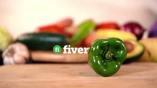 Vegetarian Food Logo Reveal 3 #freshvegetables #vegetables #food #foodie