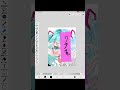 リア友と初音ミクのフリー線画塗ってみた！#初音ミク