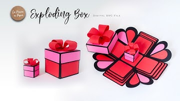 SVG PROJECT EXPLODING BOX ASSEMBLY TUTORIAL | LPP | N5