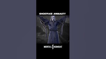 Ghostface animality reveal😍#shorts #mortalkombat1 #Ghostface
