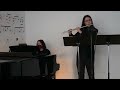 Mozart - Concerto in G Major - 2nd Movement - Willow Veytsman and Alla Milchtein