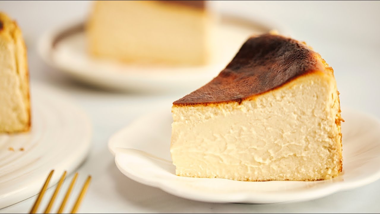 Creamy & Rich Earl Grey Basque Burnt Cheesecake 濃厚伯爵紅茶巴斯克乳酪蛋糕 Gâteau au