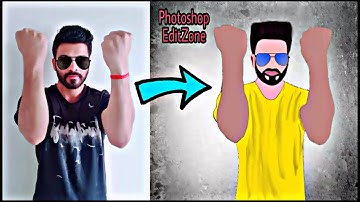 Vector Cartoon Artwork by Infinity Design, Picsart Editing, [Photoshop EditZone]