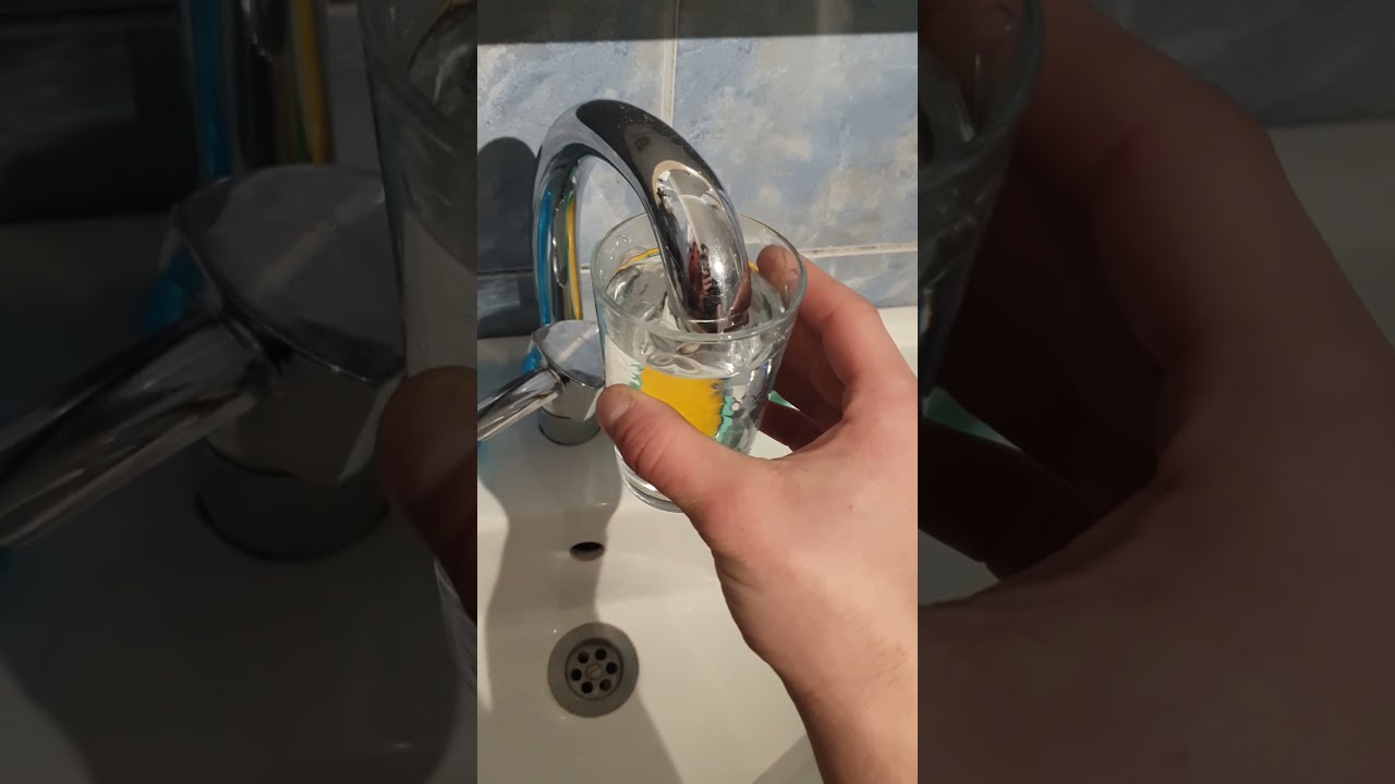 A very thirsty faucet 