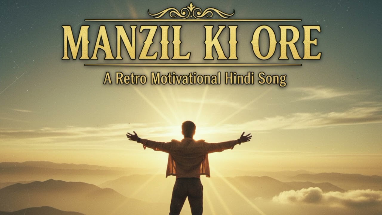 Manzil Ki Ore | Retro Hindi Motivational Song 