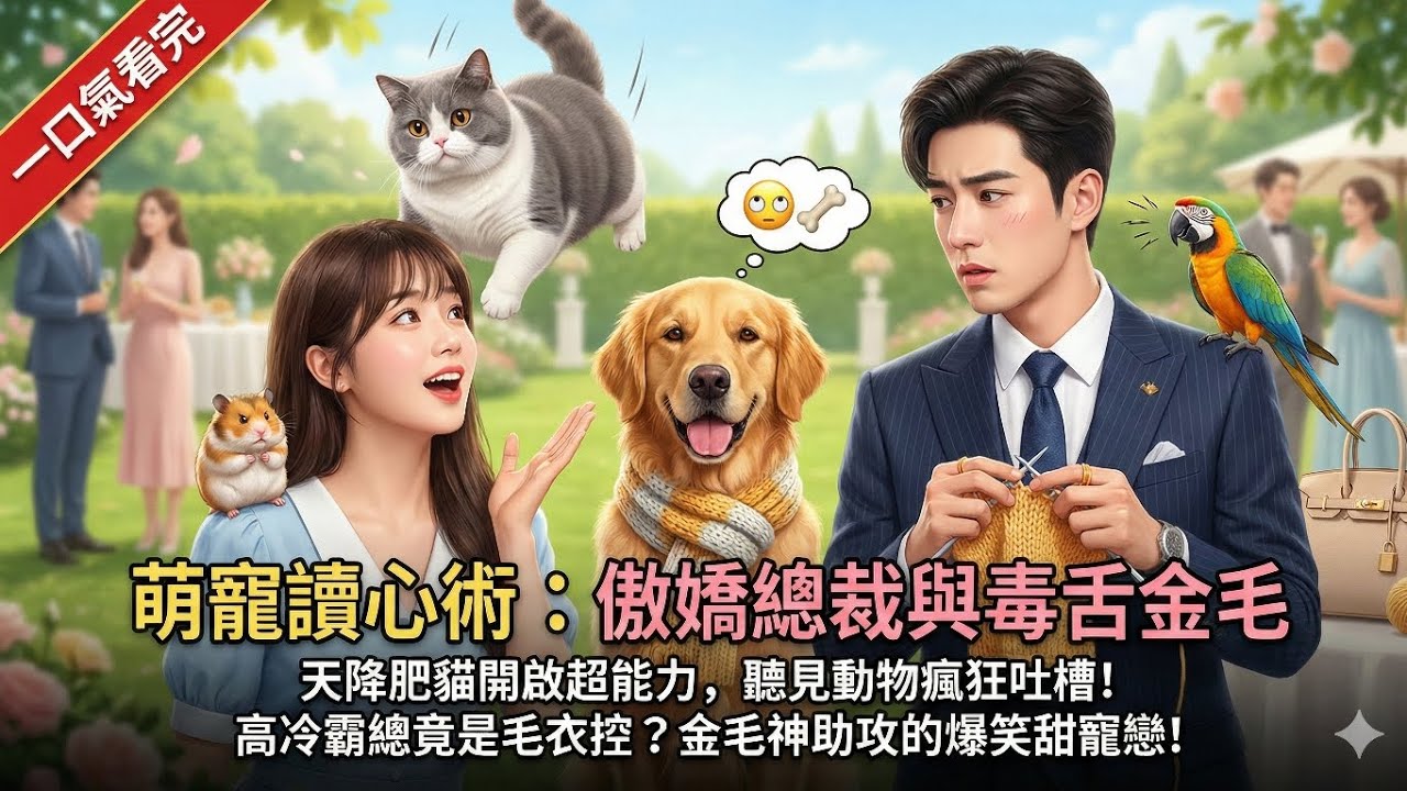 報告總裁，你的狗在心裡罵你。以為是霸道總裁愛上我？其實是他的狗在教我怎麼撩他！