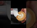 Latte art is like painting coffee 💕☕💪 Ep 615 #shorts #youtubeshorts