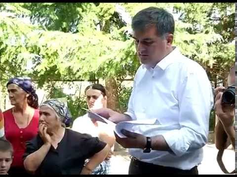 სოზარ სუბარი ზედა წეროვანში მცხოვრებ დევნილებს შეხვდა