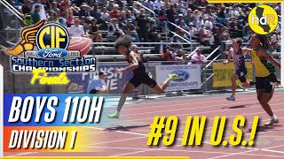 2026 TF - CIF-SS Ford Track and Field Finals - Boys 110M Hurdles - Div 1 - #9 in U.S.!!