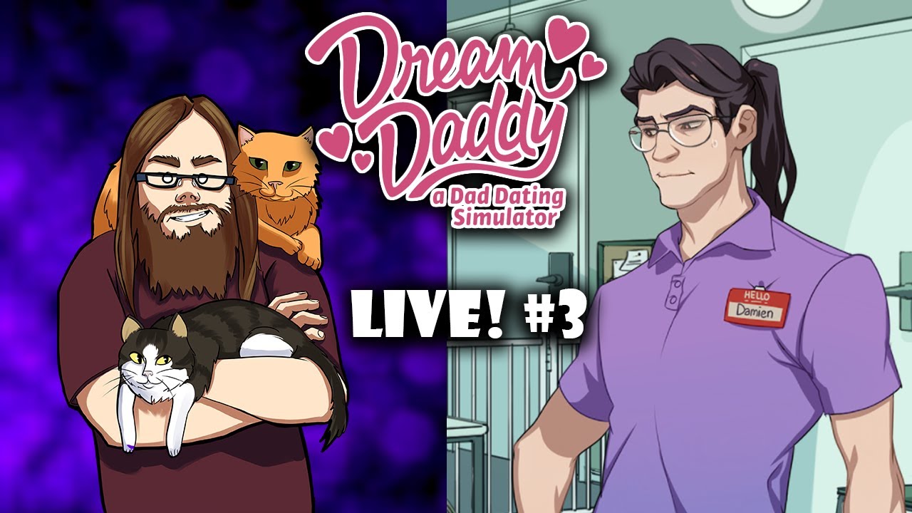 ROMANCING THAT GOTH DAD (Dream Daddy: End of Damien Route)