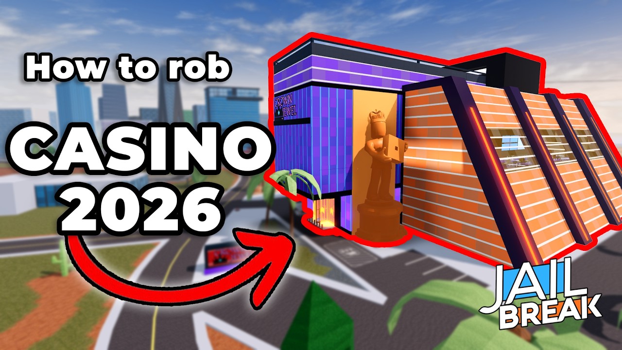 How To ROB The CASINO Roblox Jailbreak 2026 YouTube 