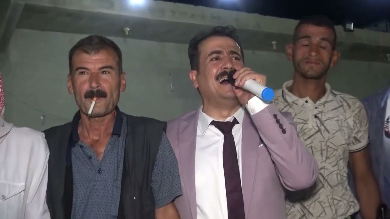 الفنان حسن كولساس يقدم حفل جمعة خليل شلوت افراح اهالي تل الحجر الجزء الثاني