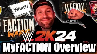 *FIRST LOOK* AT WWE2K24 MY FACTON! | MY FACTION OVERVIEW