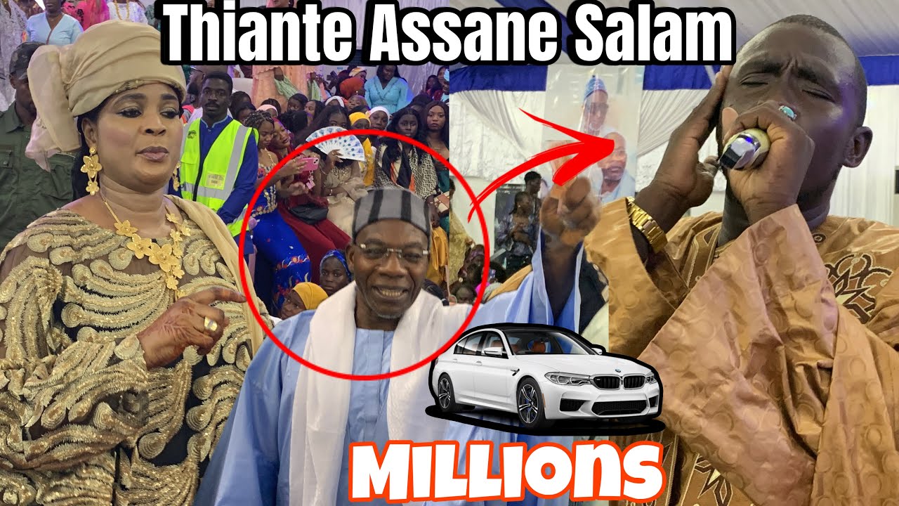 Magal 25,La femme de Serigne Saliou Thioune offre à Assane Salam…Thiante magal gui,Doukate de S.Sali