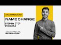aadhar card name change procedure | gazette of india ke dwara name change