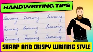 Writing Style 2 Sharp And Crispy Word Writing Example