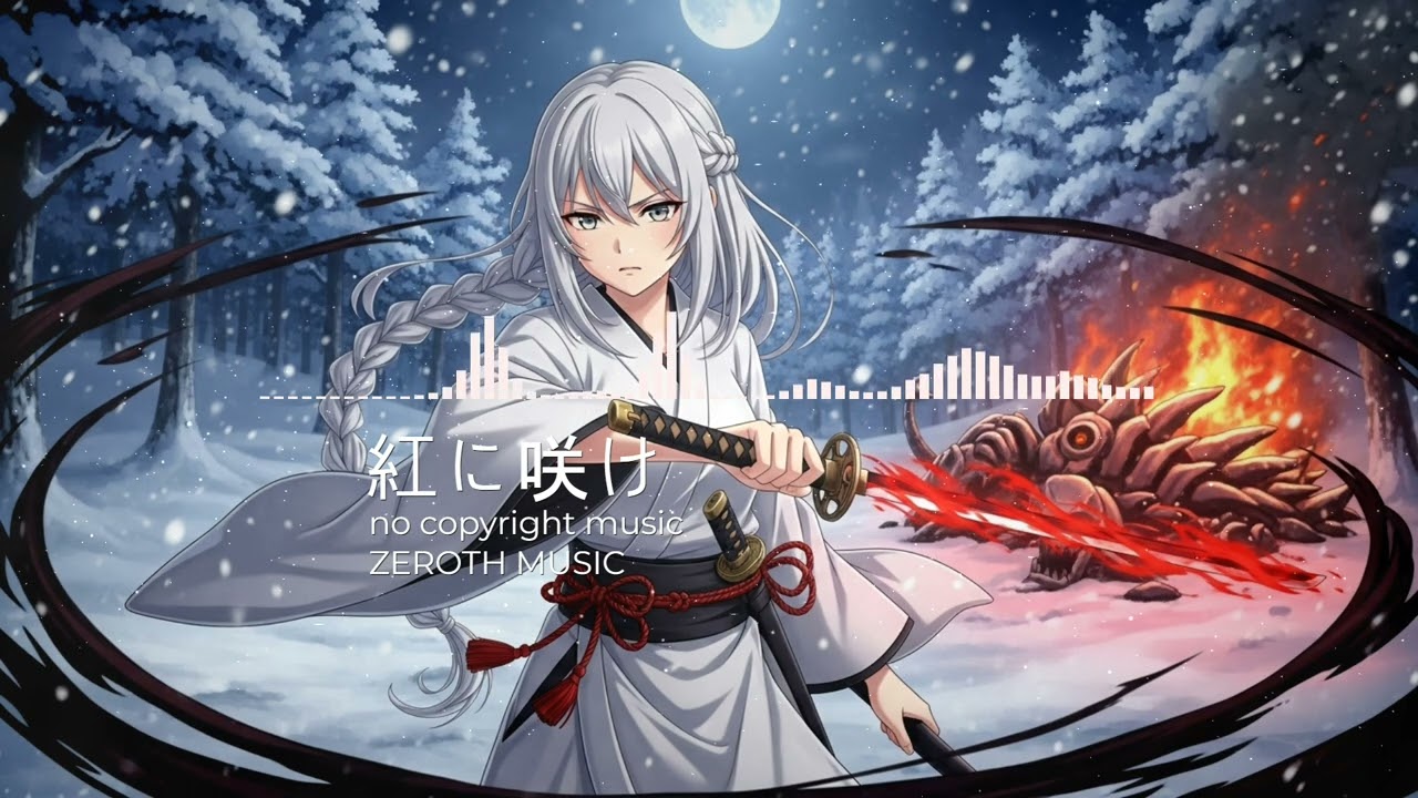 Anime op style song feel - 紅に咲け(Bloom red)