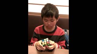 20150218_翔翔轉魔術方塊6面成功