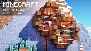 Minecraft: How To Build a Cliff House