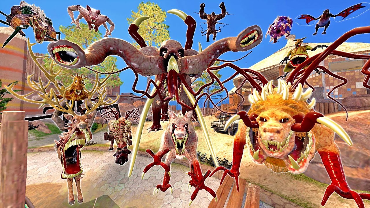 Я ИДУ В ЗООПАРК И НАХОДЮ МУТАНТОВ ЗООХОЗИСА в Garry's Mod 2!