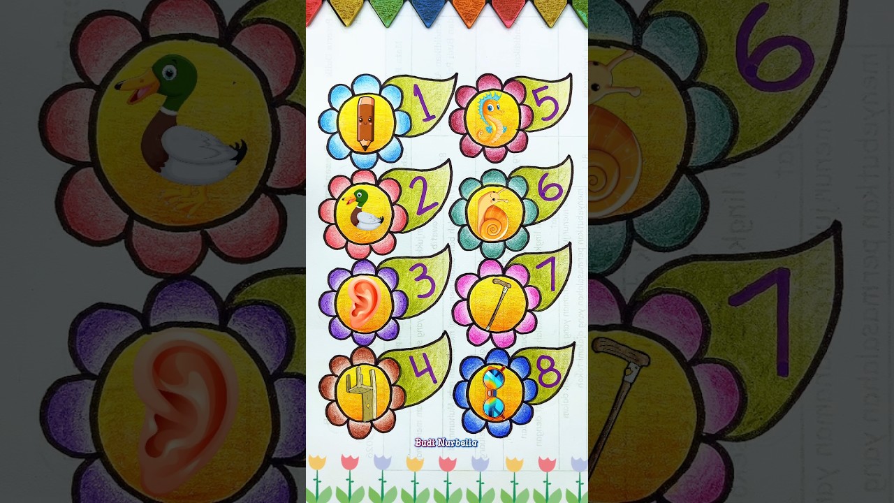 A fun numbers simulation #learn #learning #kidslearning