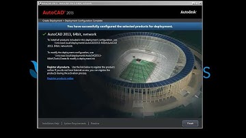 AutoCAD 2013 Deployment Creation & Automated Installation Methods
