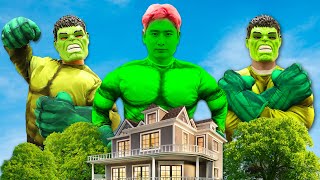 HULK Story in Real Life l Pretend Play and Mukbang