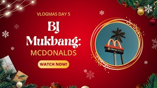 Vlogmas Day 5 Mukbang - Mcdonalds Breakfast