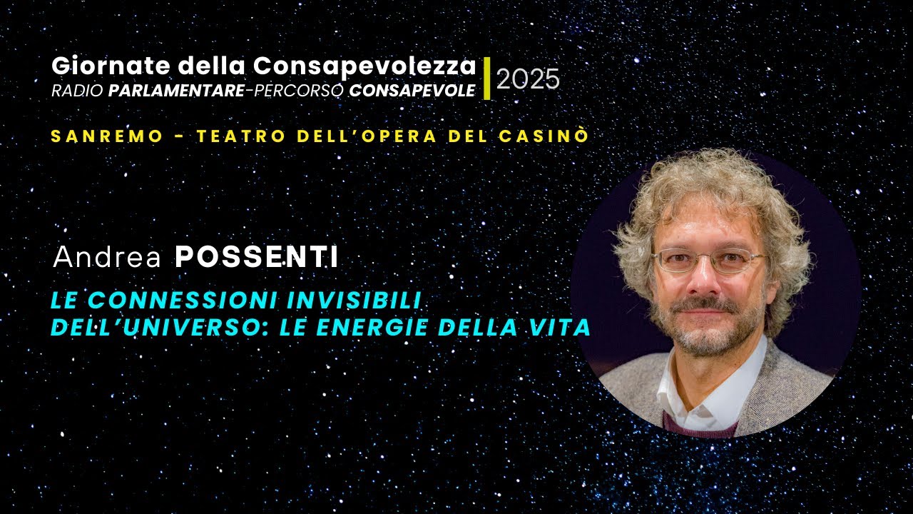 Andrea Possenti - Giornate della Consapevolezza, Sanremo 27/28 ottobre 2025